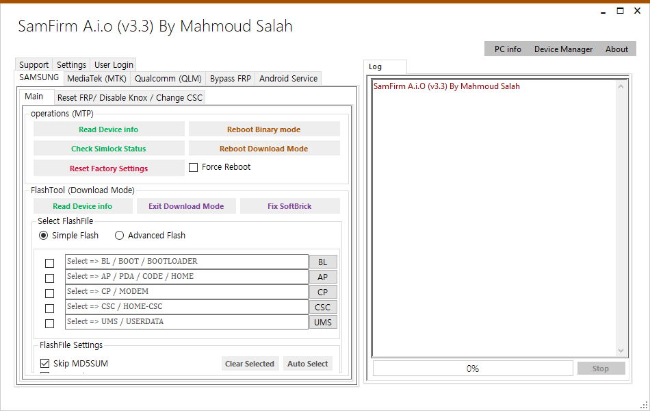 دانلود Samfirm Tool 